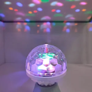 لامپ رقص نور 6 وات مدل LEDRGB گردان