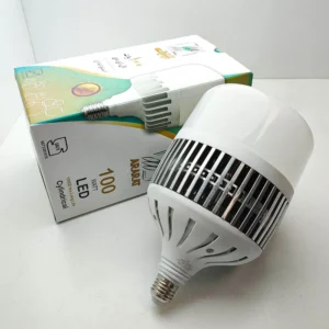 خرید اینترنتی لامپ ال ای دی حبابی 100 وات آرارات با پایه E27 و طراحی استوانه‌ای فروشگاه تجهیزات روشنایی لایت ایران