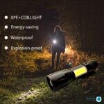 چراغ‌قوه‌ی شارژی پلیسی مدل COB Light Flashlight | لایت ایران - تصویر 10 | تجهیزات روشنایی لایت ایران