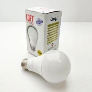خرید اینترنتی لامپ ال ای دی 15 وات حبابی لوفت حبابی پایه E27 فروشگاه تجهیزات روشنایی لایت ایران