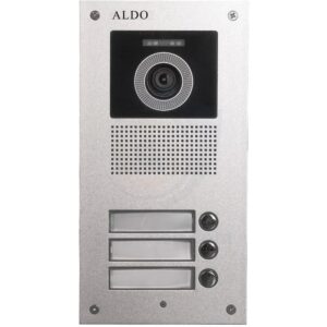 پنل درب بازکن تصویری آلدو مدل AL-3UDC سه واحدی