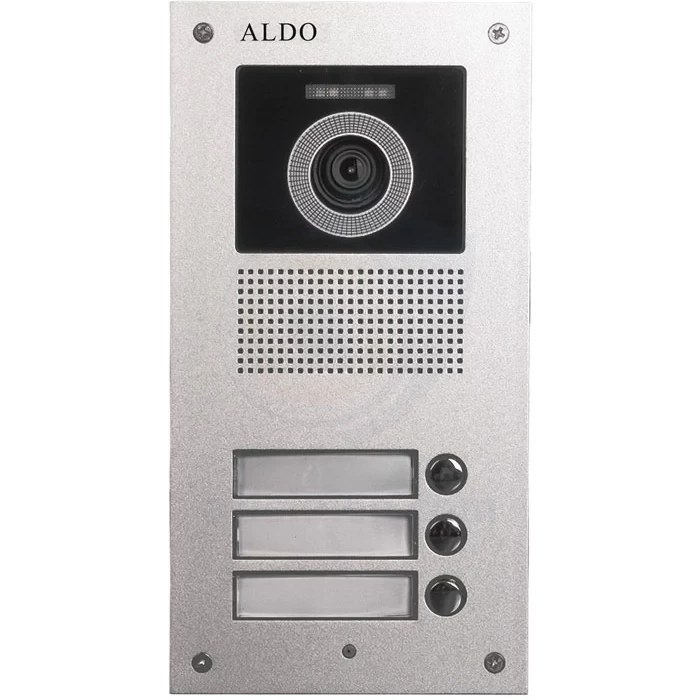 acjF_mch9QdPECxj پنل درب بازکن تصویری آلدو مدل AL-3UDC سه واحدی - تصویر 1