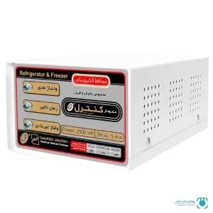 محافظ ولتاژ M201 نمودار کنترل با بدنه فلزی | تجهیزات روشنایی لایت ایران